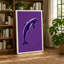 Leaping Dolphin Minimalist - Wrapped Canvas-922508184-922508256