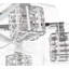 Johnathan Glass Semi Flush Mount