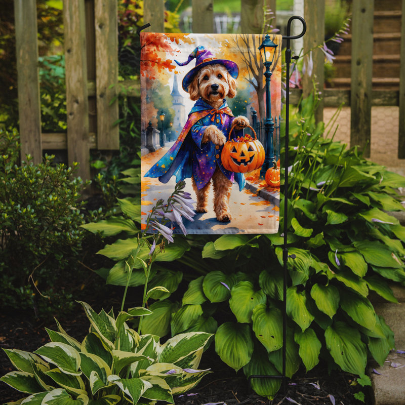 Drapeau du jardin Mastiff, Goldendoodle