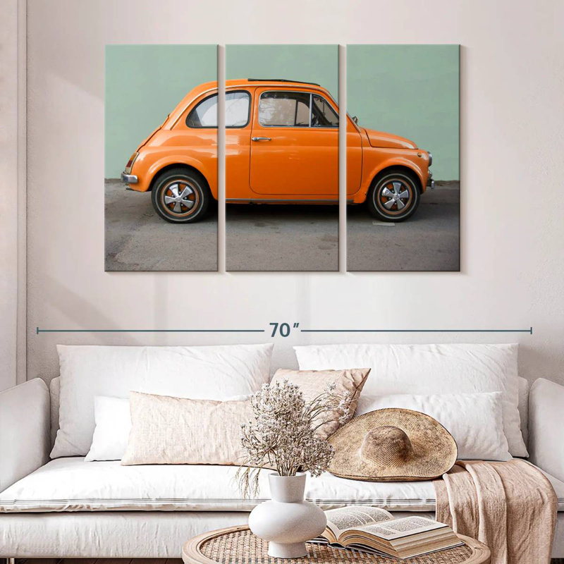 Fiat 500, H 20 po x l 33 po