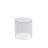 Clear Acrylic Cylinder Display, Plastic Round Container and Riser