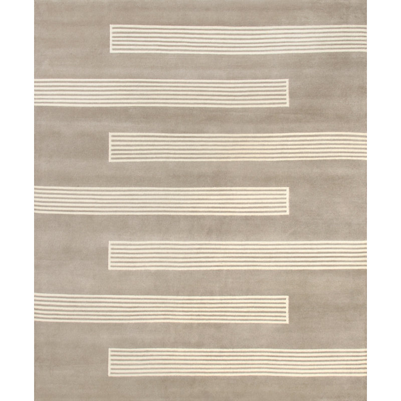 Ralph Lauren Bently Wool Striped Rug, Rectangle 8' x 10'