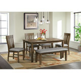 Chamara 5 - Person Four Leg Dining Set