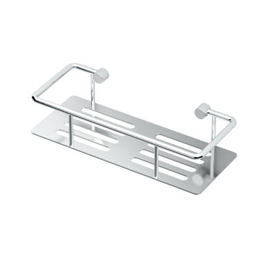 Lizanne Drill & Screw Mount Shower Shelf Rebrilliant