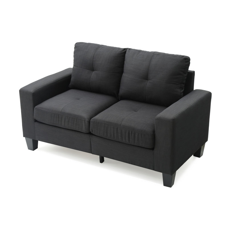 Causeuse modulaire Newbury, noir