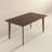 Carlos Solid Wood Dining Table And 4 Side Chairs
