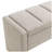Modern Bed End Bench with Storage,Upholstered Large Foot Rest Stool, Comfy Window Vanity Bench for Living Room,Bedroom,Dorm,Coffee Table,Linen -1041800606
