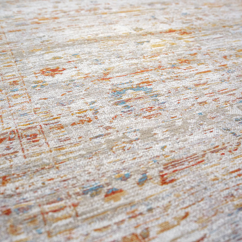 Antiquarian Ushak Galata Sunset Recycled P.E.T Area Rug, Rectangle 140 x 200 cm