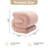Jaszlyn S-shape Ottoman, Makeup Stool Footstool-1366915147