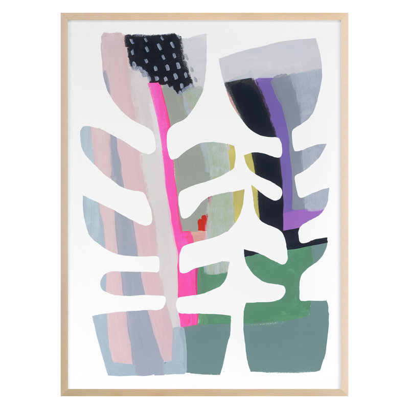 Rainbow Flowers 2 Print by Straus, Katie, 27" H x 20" W