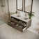 Fresca Formosa 48" Wall Mount Floating Double Sink Bathroom Vanity Set with Top and Sinks - Faucets Not Included