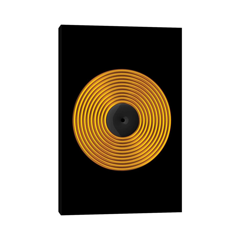 Vinyl by Octavian Mielu - Wrapped Canvas Print, 152.5 cm H x 101.5 cm W