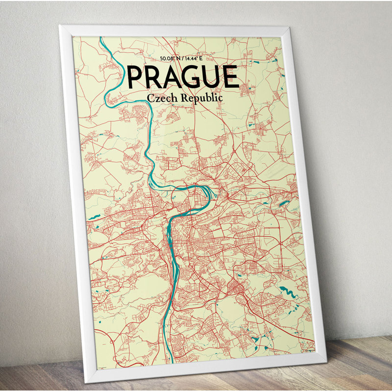 Prague - No Frame Print, 43.2cm H x 27.9cm W x 0.1cm D