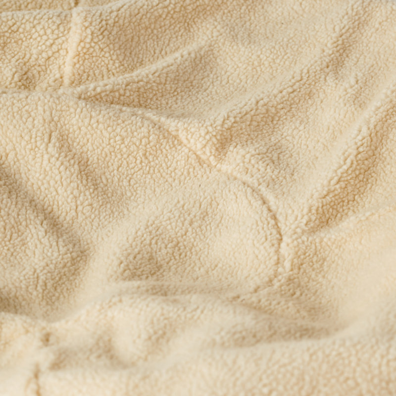 Newalla Polyester Classic Bean Bag, Cream Polyester