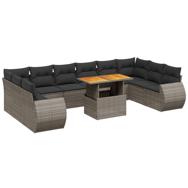 Ensemble de canapé de jardin Vidaxl