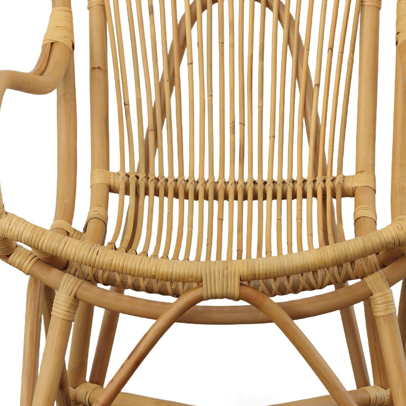 Chaise de patio en osier Millar