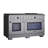 KUCHT 60 In. 7.9 Cu. Ft. 10 Burners Dual Fuel Range For Natural Gas In Stainless Steel With Kucht Horus Thermostat-119314047-119314049