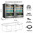 48" Dual-Zone Beverage Refrigerator, 440-Can Built-In or Freestanding Beer Fridge, Split 2-Unit Design, Adjustable Shelves, Large Capacity Beverage Cooler-128488057