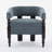 Barrel Upholstered Armchair-428562019