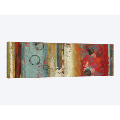 «Field Of Blue Abstract» par Tom Reeves, impression sur toile tendue
