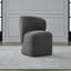 Chaise rembourrée Faouzi avec roulettes-2040061302