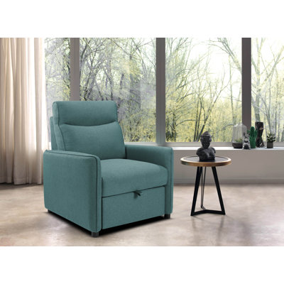 Fauteuil convertible en polyester 37,5 po Savione