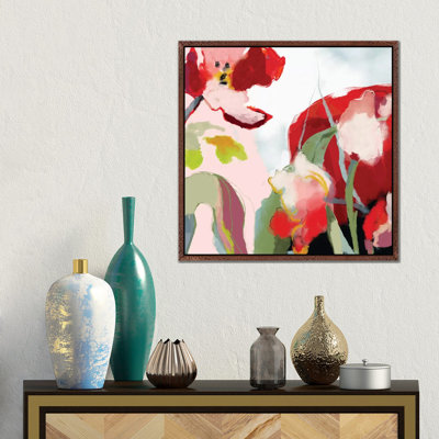 Abstract Bloom Square by Ana Rut Bré - Gallery-Wrapped Canvas Giclée on Canvas