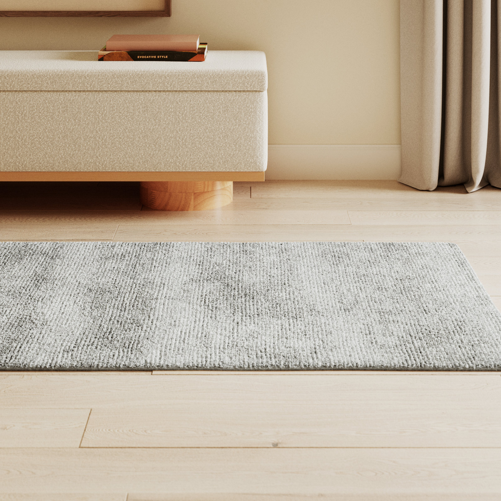 Cliona Hand-Tufted Jute Rug, Rectangle 8x'10'