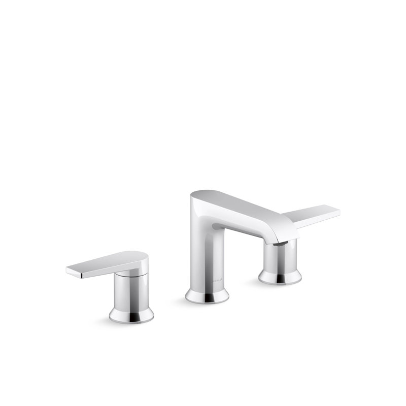 Hint Widespread Bathroom Sink Faucet, 1.2 Gpm, Polished Chrome