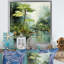 «Tropical Jungle River II» - art mural bord de mer tropical-1630621747-1630621744