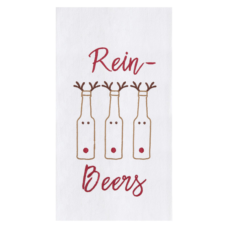Décoration de serviette de cuisine «Rein Beers»