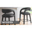 Tabouret rembourré Modway Pinnacle-103180108-103180107-103180100