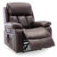 Faux Leather Heated Massage Chair-37674052-37674051