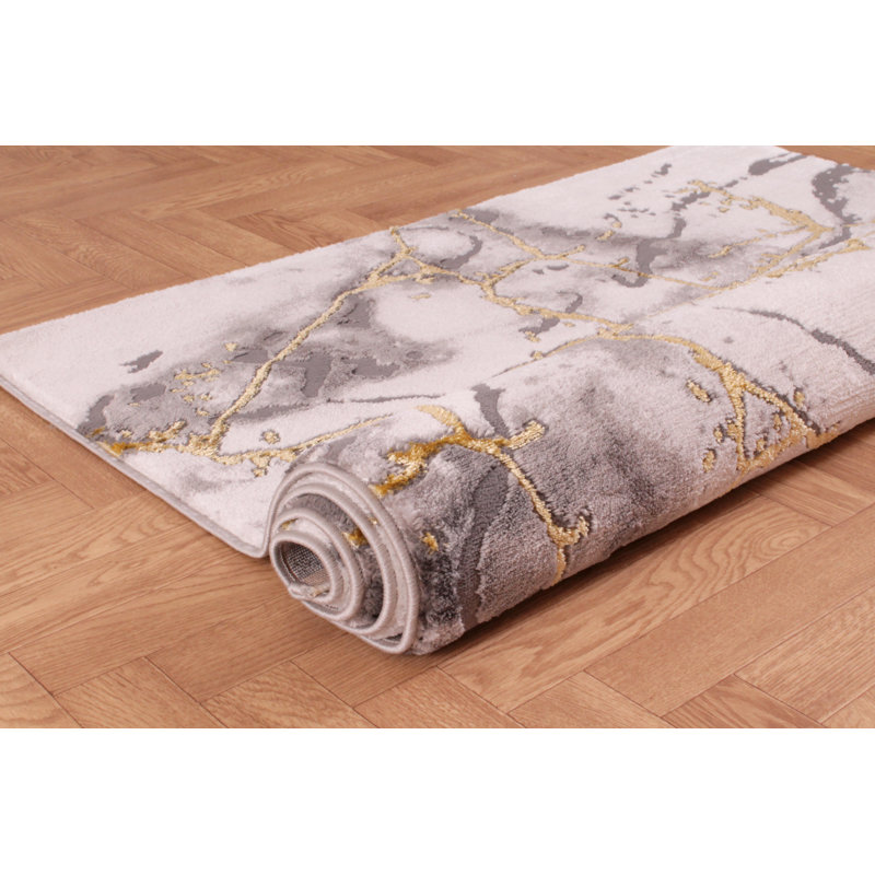 Logue Abstract Hand Woven Area Rug, Rectangle 120 x 170cm