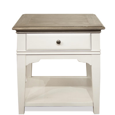 Juanetta End Table with Storage
