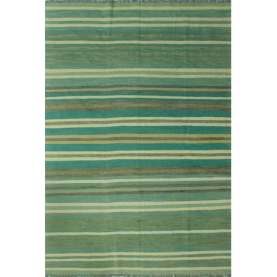 Brennig Wool Geometric Indoor Rug