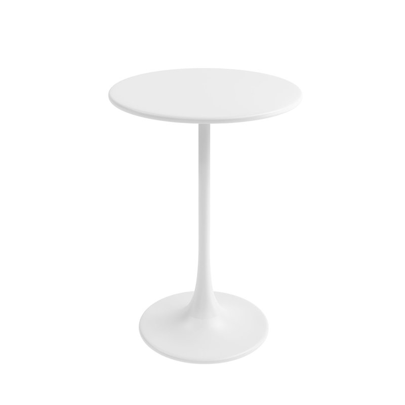 Kurv Counter Bistro Table 36"H x 24"D, White