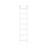 Pierce 76.8''(6.4 Ft) Solid Straight Ladder