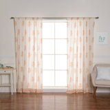 Brookridge Semi Sheer Curtain Panel Pair