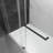 10 mm Tempered Glass Double Sliding Framless Shower Door -57154527-121080728