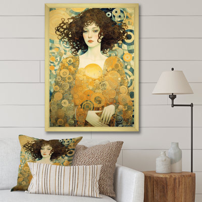Femme chef-d'œuvre sur toile