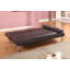 Comerford 3 Seater Faux Leather Sofa Bed-36406045-89989735