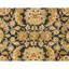 Hand Knotted Wool Oriental Area Rug in Black And Ivory