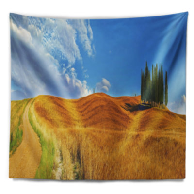 Landscape Polyester Tapestry