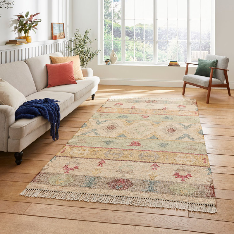 Idiokitas area rug Hand Made Rectangle Multi coloured, Rectangle 120 x 170cm