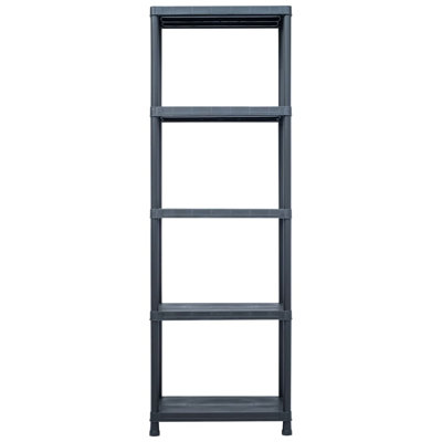 Verdite 60cm W Plastic Shelving Unit