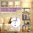 Codrina 59" Bookcases with LED Light and Remote Control, 3 Color Temperature Column Floor Lamp-1427637301
