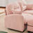 Pink 3 With , High Seat, , Chenille Fabric, For Relax Modular Comfortable Ideal Living Areas-1235411203