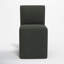 Chaise rembourrée avec roulettes Mendy-98676069