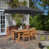 Grey Premium umbrella (No Cushions)
